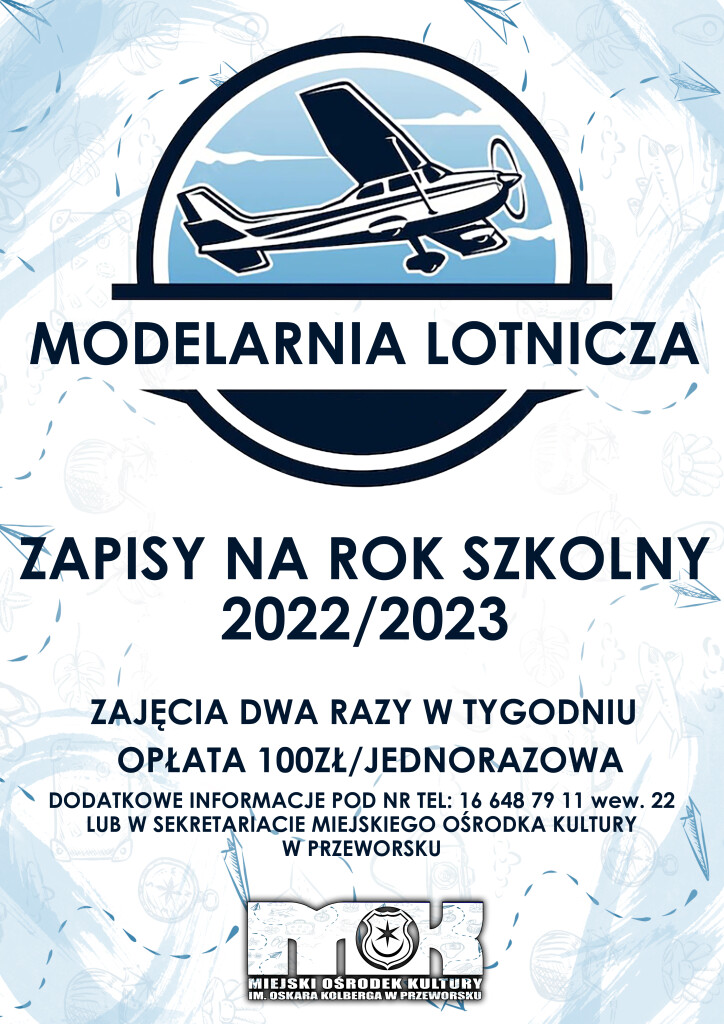 ModelarniaLotniczaPlakat2022